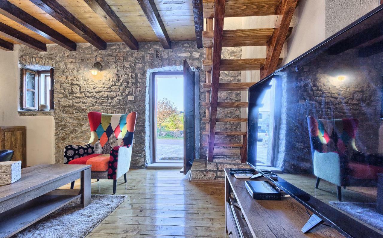 Penzion Dalmatia Stone House - Heated Pool Biorine Exteriér fotografie