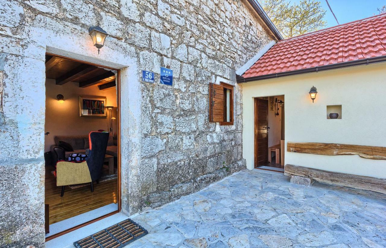 Penzion Dalmatia Stone House - Heated Pool Biorine Exteriér fotografie