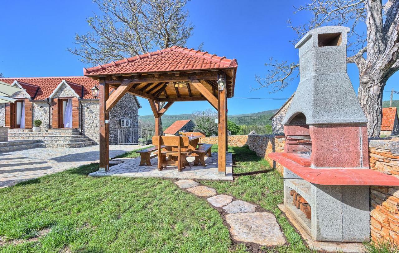 Penzion Dalmatia Stone House - Heated Pool Biorine Exteriér fotografie